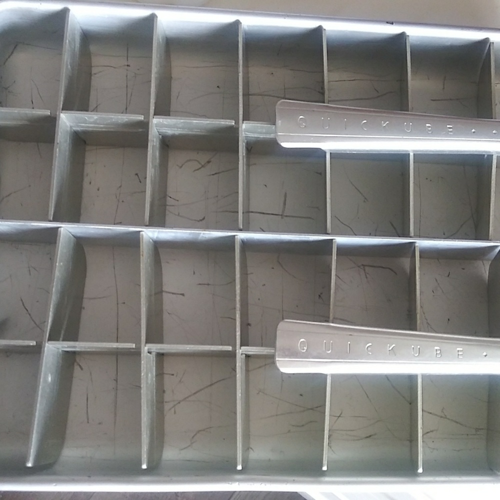 Vintage Frigidaire aluminum ice tray